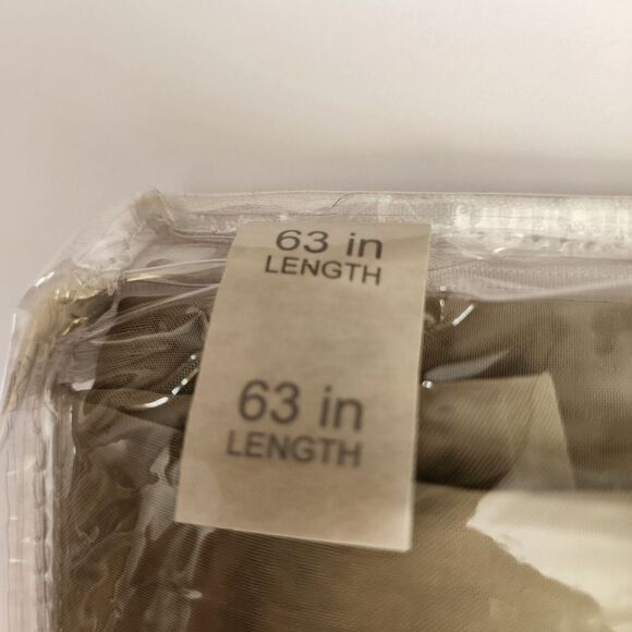 Liz Claiborne Lisette Voile Rod Pocket Panel 60" X 63" Set of 2 - Picture 5 of 8